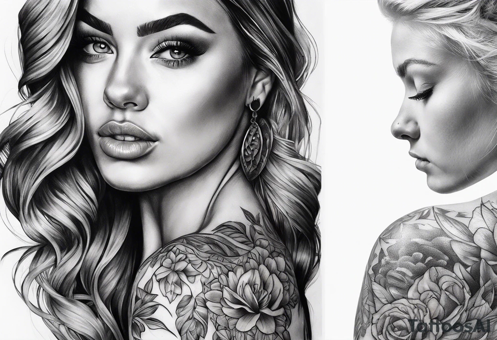micro realism tattoo idea