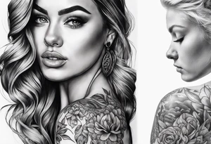 micro realism tattoo idea