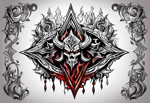 Horde logo world of warcraft tattoo idea