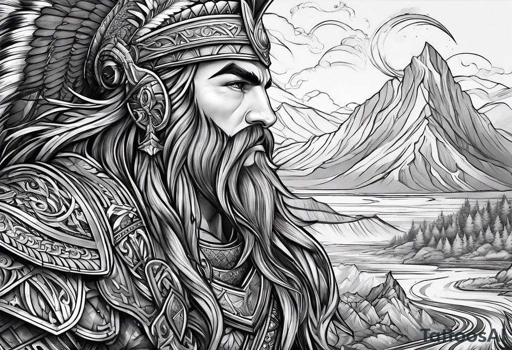 Valhalla tattoo idea