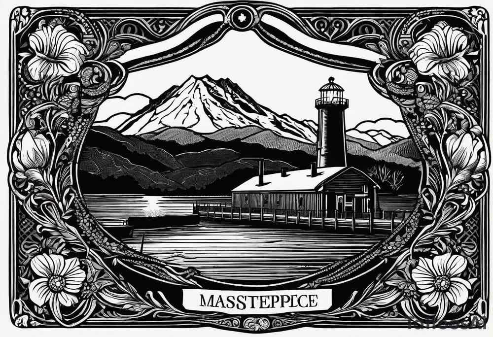 I would like a tattoo designed which has a nod towards my heritage which is being born in a coal mining village in Grimethorpe, South Yorkshire. Maybe something with a mining lamp, piece of coal or mining lamp. Also possibly something linked to man united, bit of a Mauri piece in there to remember my New Zealand trip and something to link to my two children Mia (born 26th November 2014) and Oscar (born 17th August 2017) tattoo idea