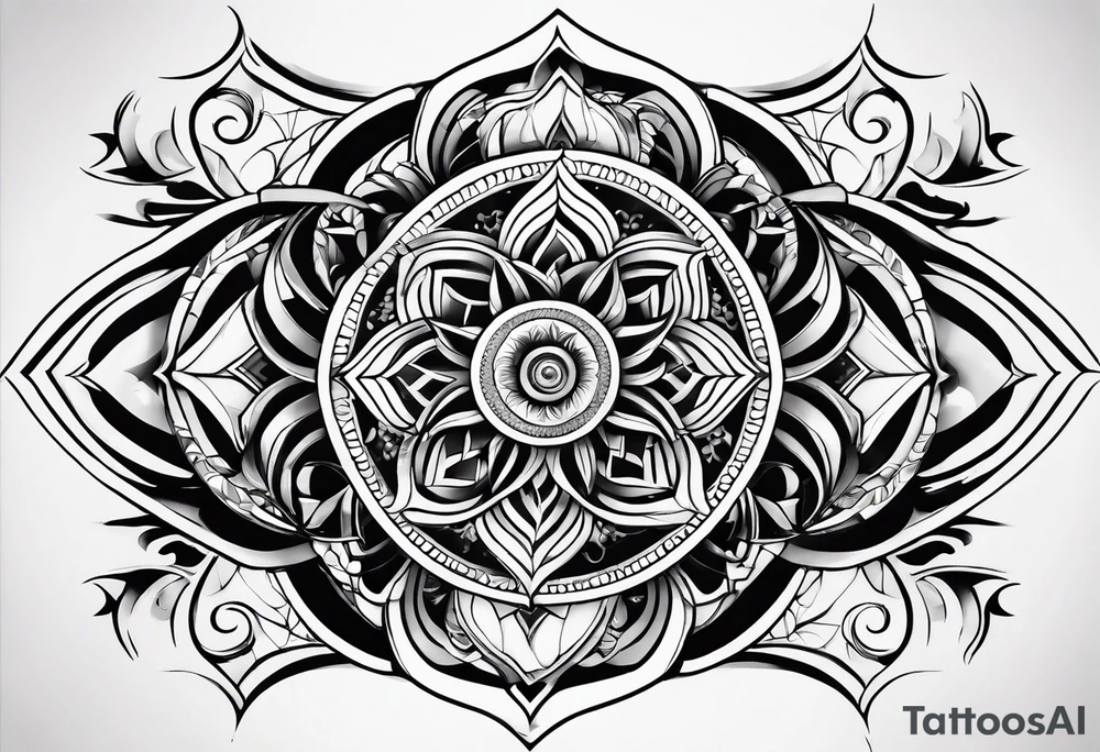 spiral tattoo idea