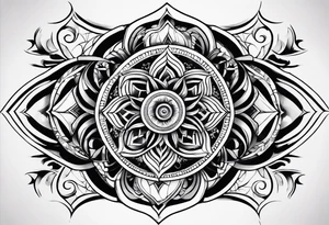 spiral tattoo idea