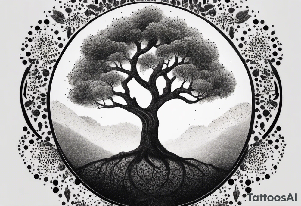 tree of life tattoo idea