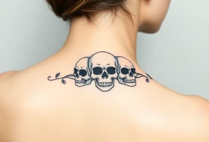 Skulls tattoo idea