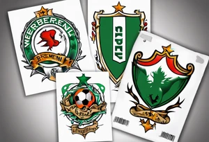 werder bremen fußball tattoo idea