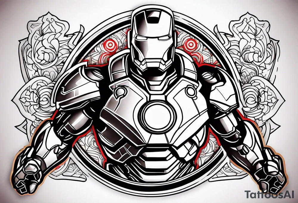 IRONMAN logo tatoo tattoo idea