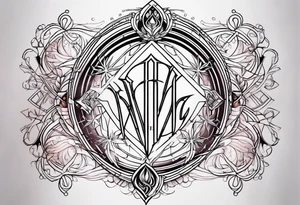sigil virgo tattoo tattoo idea