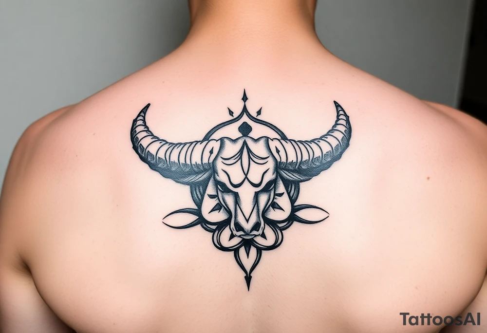 Symbols for peices and Taurus intertwined tattoo idea