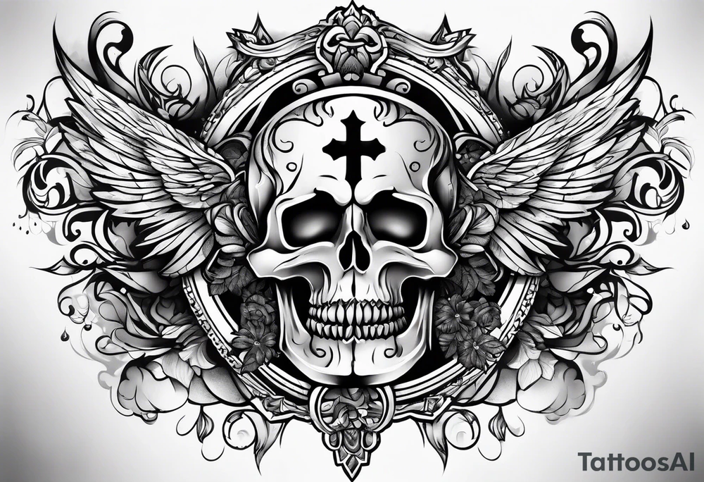 Cross tattoo idea