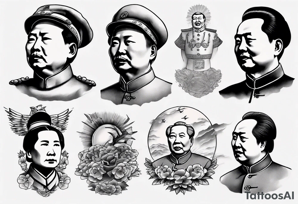 MAO ZEDONG ARM TATTOO tattoo idea