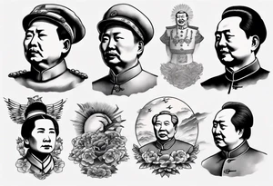 MAO ZEDONG ARM TATTOO tattoo idea