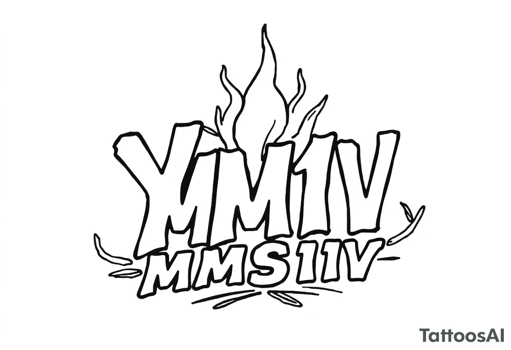 Year MMIV tattoo idea