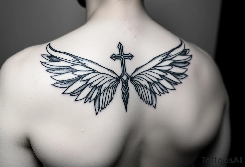 Tatoo for faith loss of mom having boy girl twins in April tattoo idea