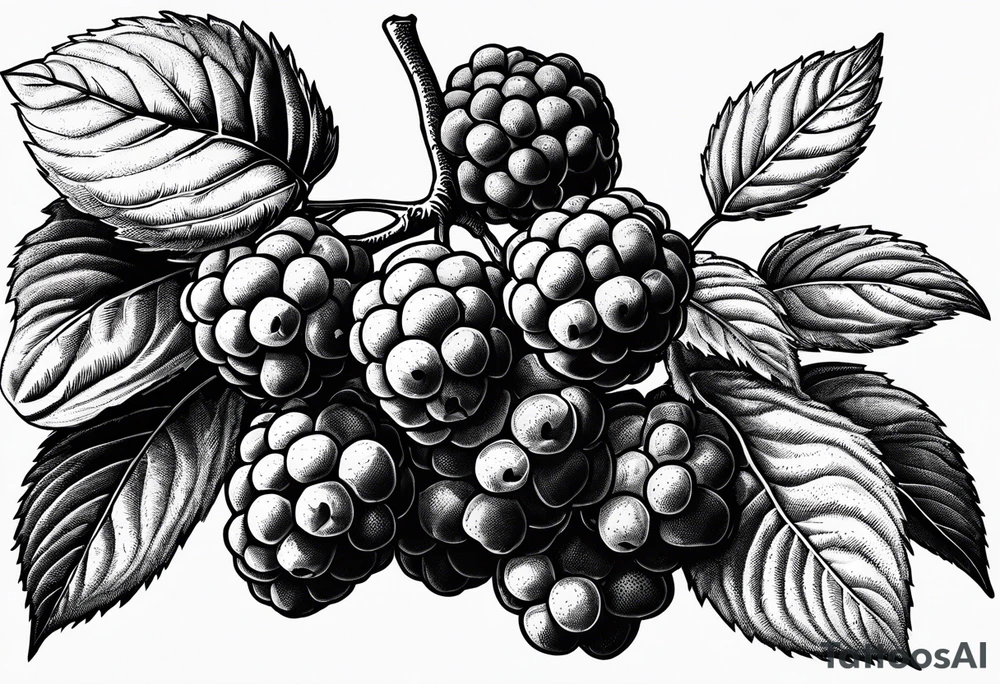 a single long raspberry branch that is growing downwards tattoo idea a single long raspberry branch that is growing downwards tattoo idea