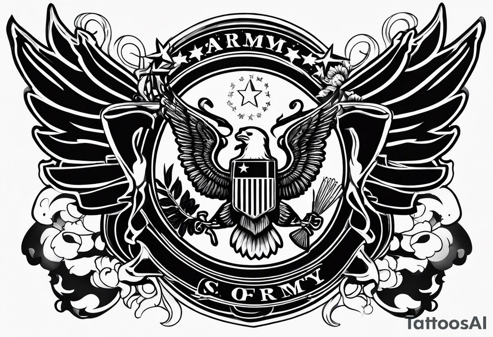 us army tattoo idea