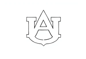 Auburn symbol tattoo idea