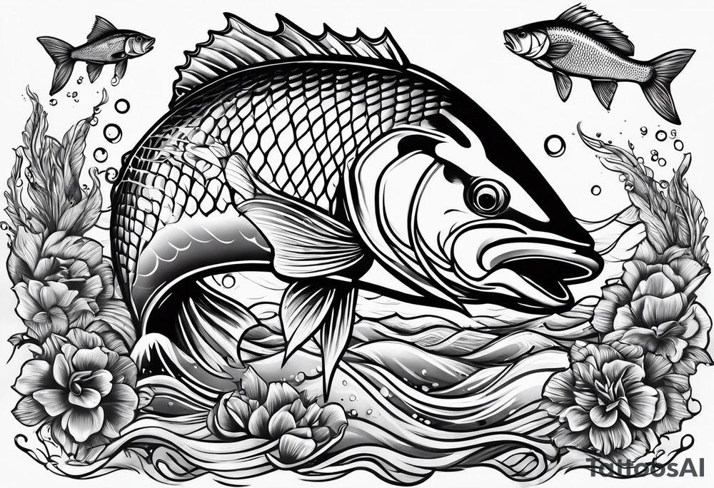 Fishing with #2 mom and dad tattoo idea