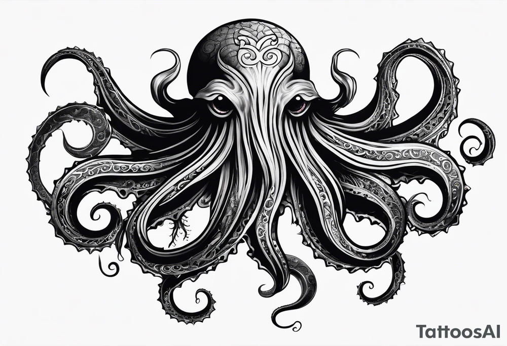 Chthulu tattoo idea