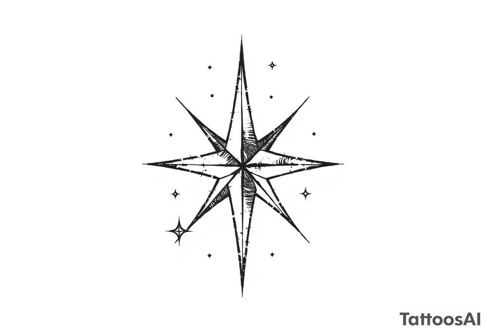 in the stars tattoo idea