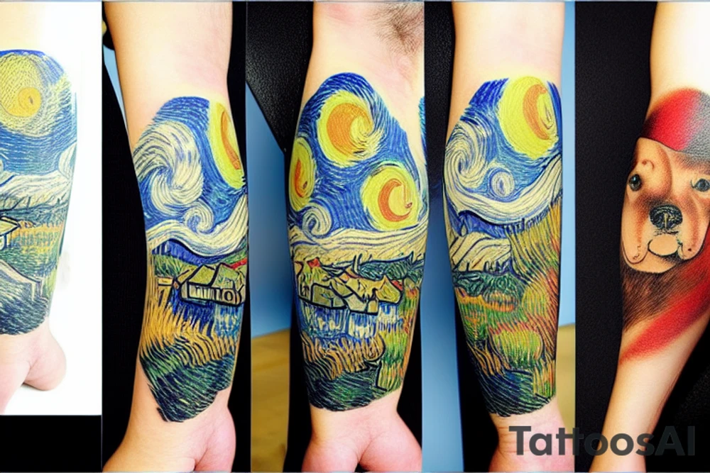 Labrador tattoo idea