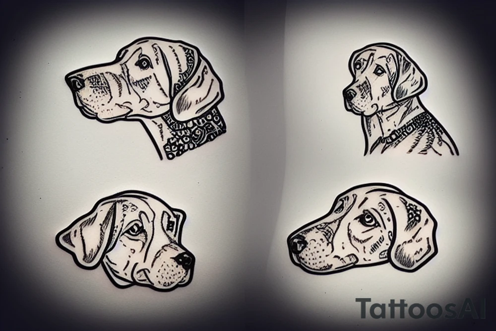 Labrador tattoo idea