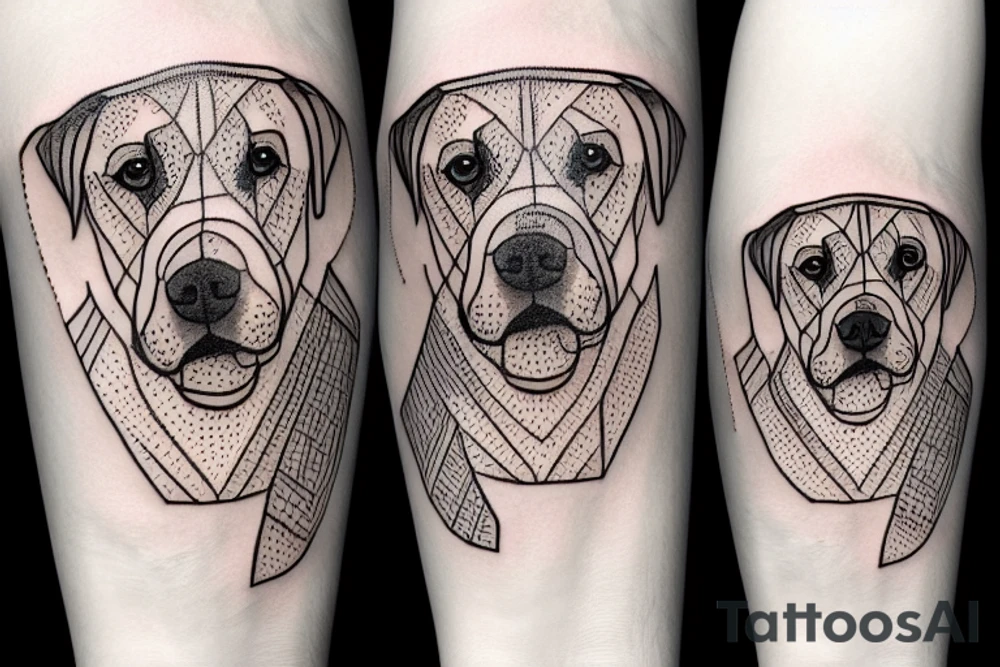 Labrador tattoo idea