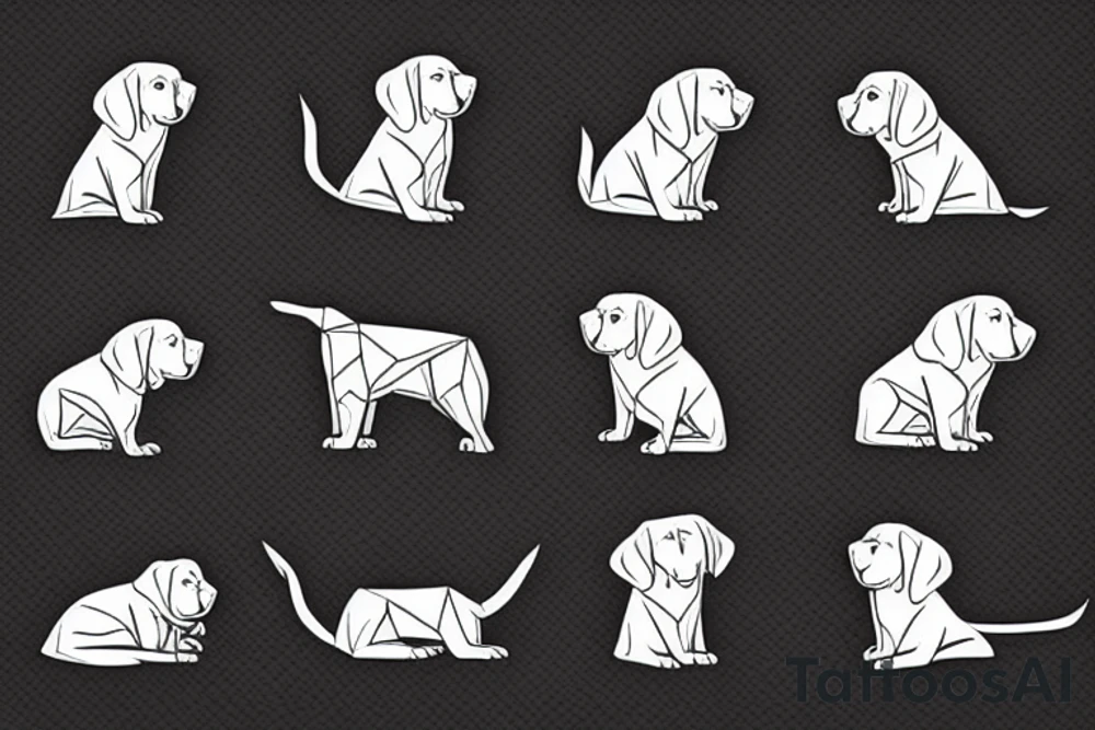 Labrador tattoo idea