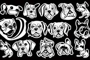 Silly dog tattoo idea