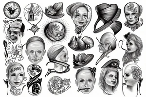 The curious case of benjamin button tattoo idea