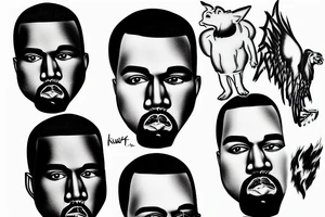 Kanye west tattoo idea