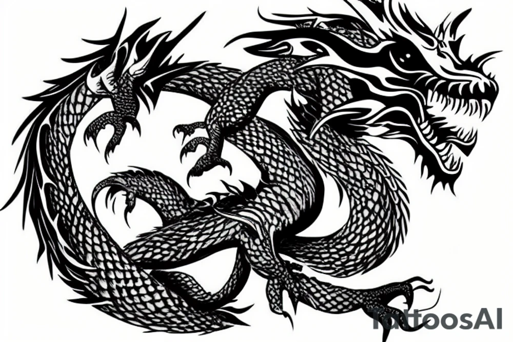 Dragon wrapping around shoulder. Here be dragons tattoo idea Dragon wrapping around shoulder. Here be dragons tattoo idea