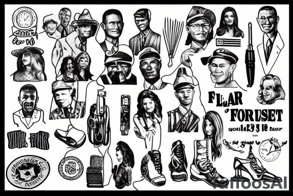 Forrest Gump tattoo idea