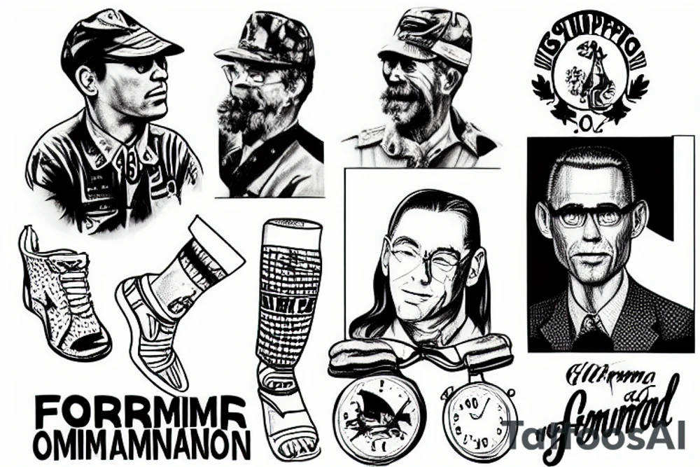 Forrest Gump running tattoo idea