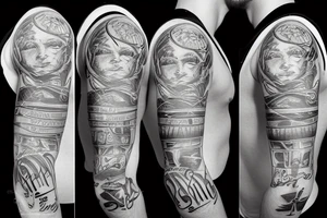 man seeing the truth tattoo idea