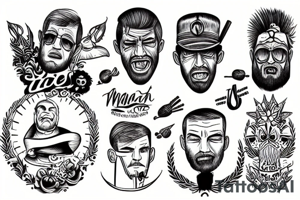 man seeing the truth tattoo idea