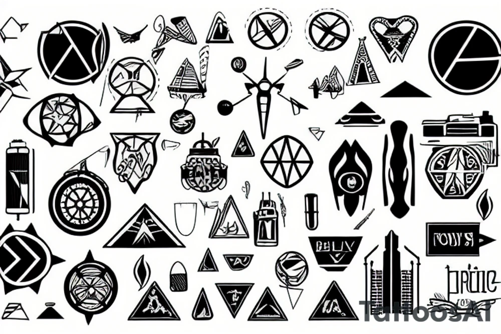 Travel tattoo idea
