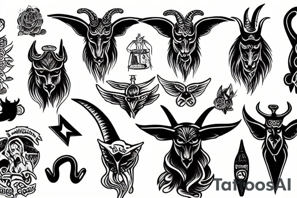 Baphomet tattoo idea