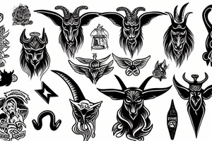 Baphomet tattoo idea