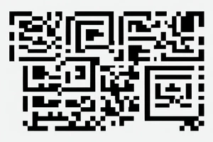 a qr code pointing to google.com tattoo idea