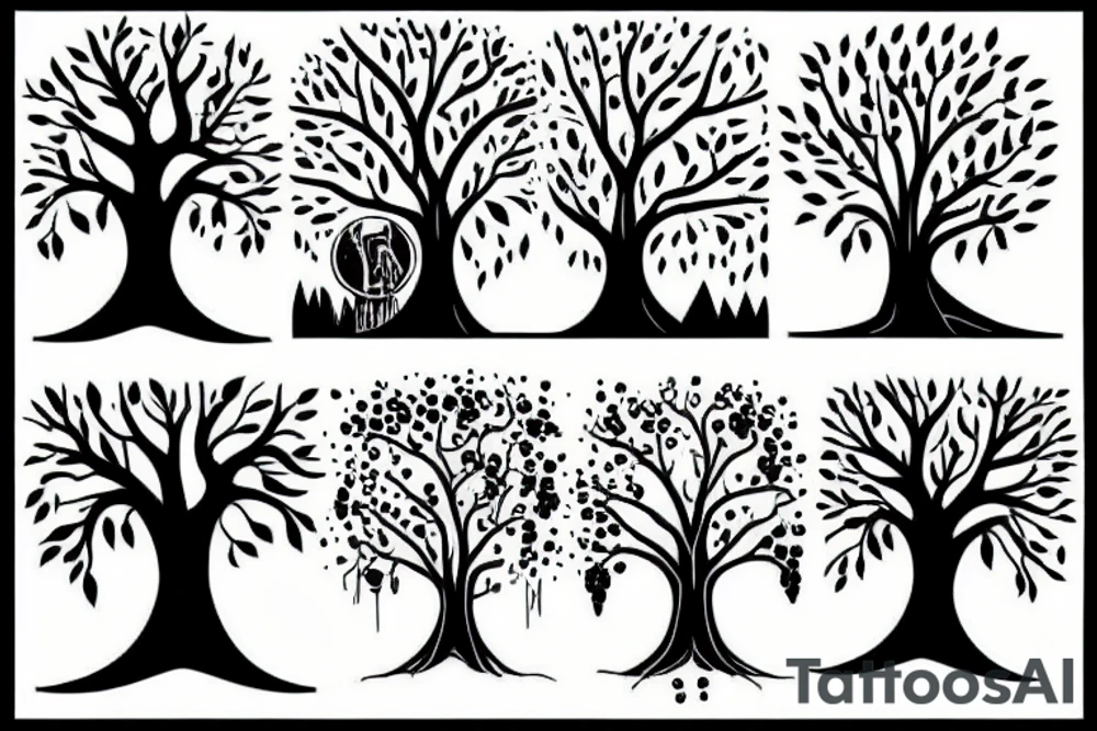 Tree of life tattoo idea