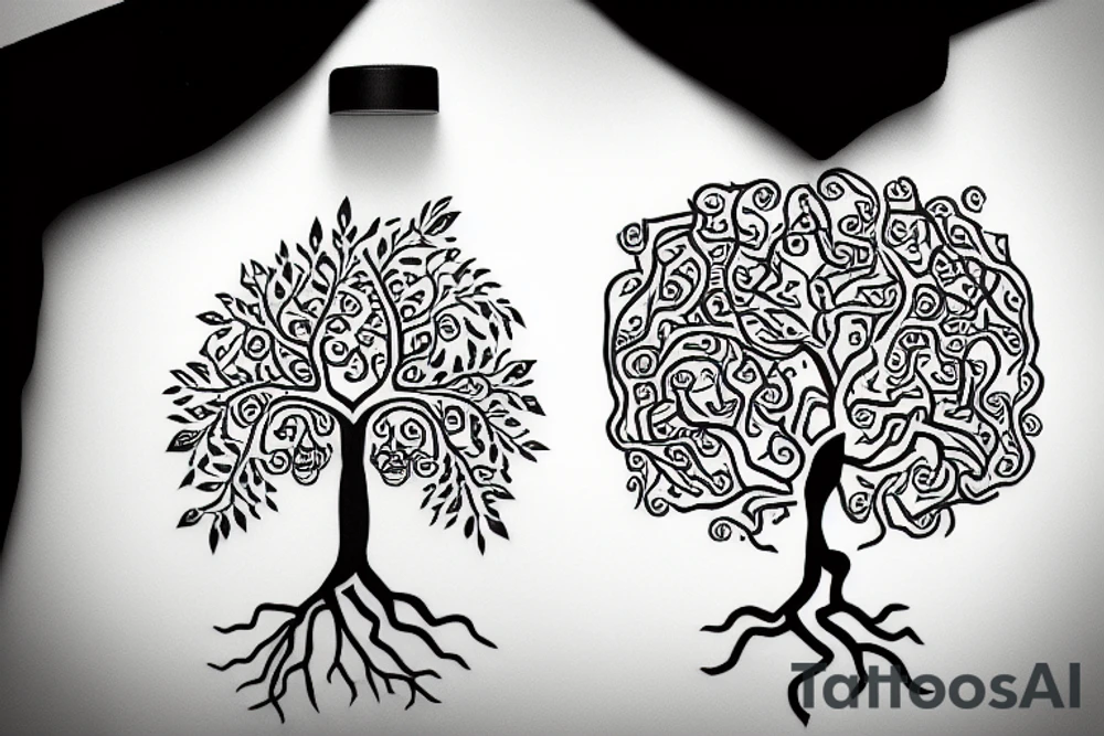 Tree of life tattoo idea