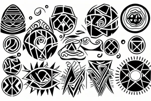 Sunrise tattoo idea