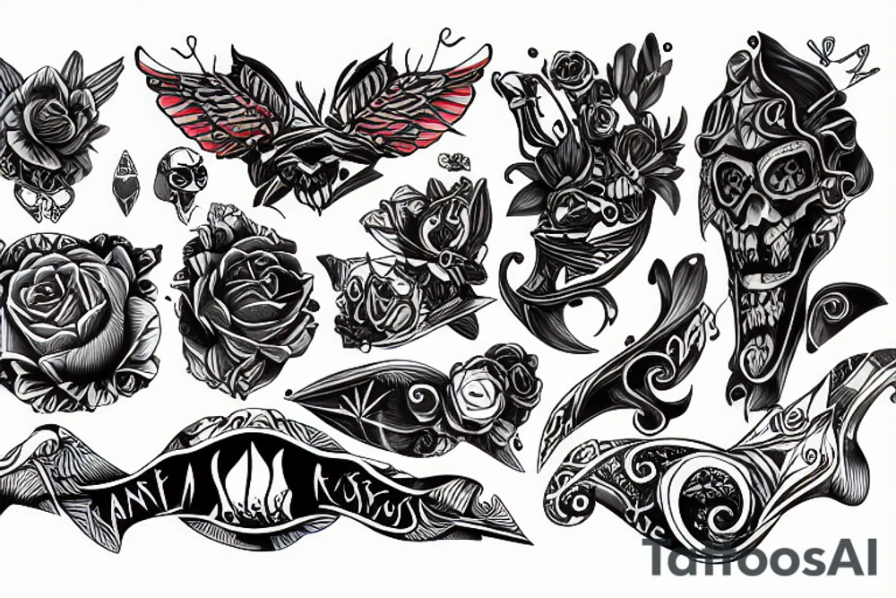 among us tattoo idea