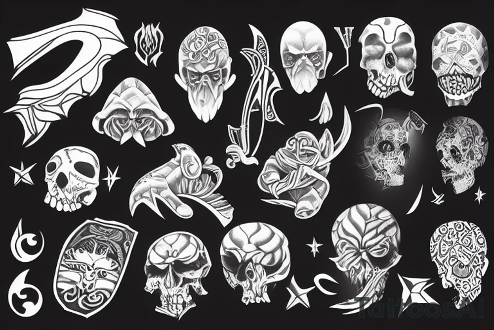 among us tattoo idea
