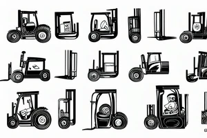 forklift tattoo idea