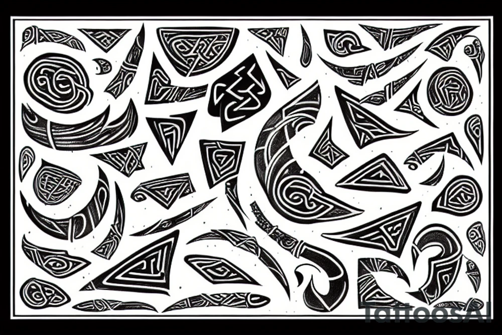 dagaz rune tattoo idea