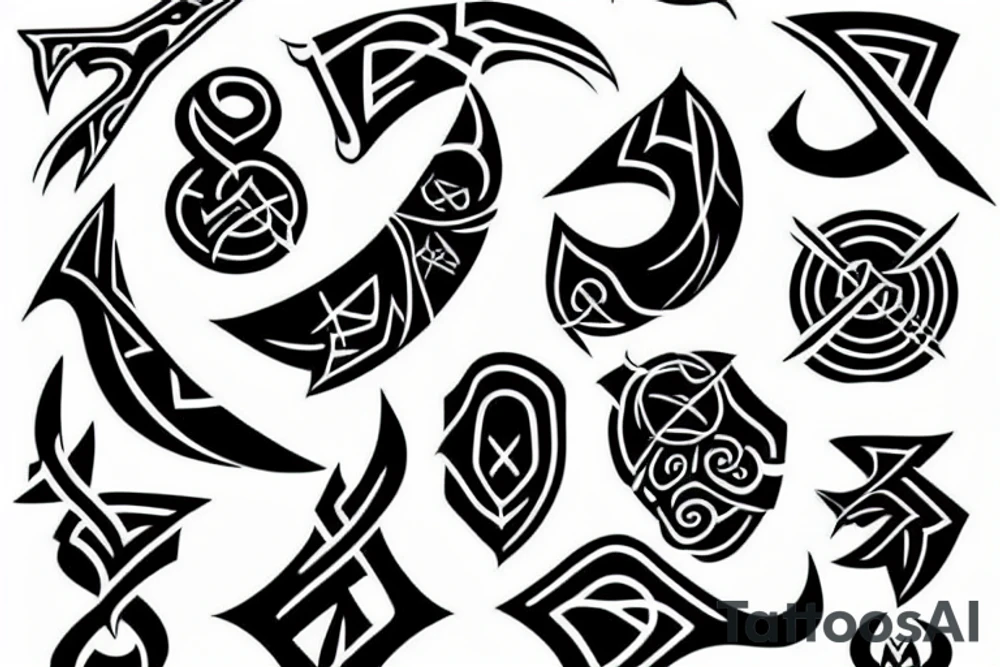 dagaz rune tattoo idea