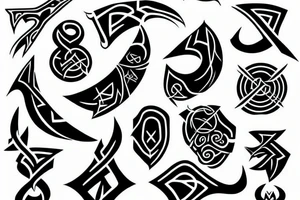 dagaz rune tattoo idea