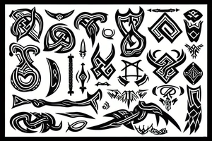 rune nordic tattoo idea